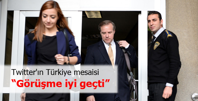 Twitter ile "pozitif gelişme"