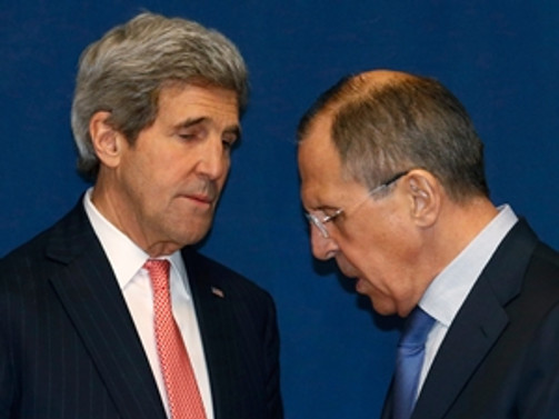 Kerry ile Lavrov görüştü
