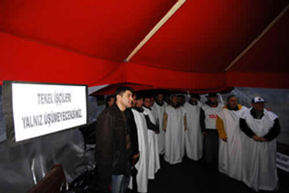 Eylem çadırları kalkıyor