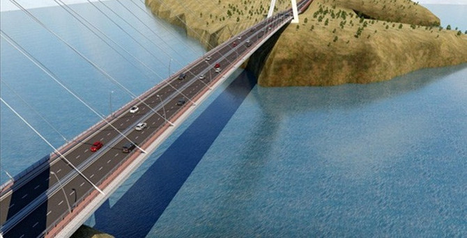 En uzun üçüncü köprüde sona yaklaşılıyor