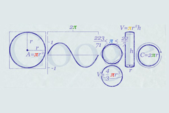 Google, 'Pi Sayısı' için özel logo hazırladı