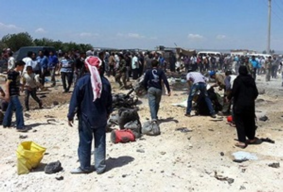 Suriye'de bomba yüklü araç infilak etti