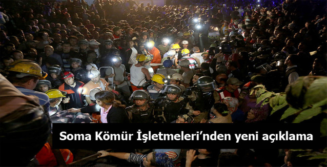 Soma Kömür İşletmeleri'nden yeni açıklama