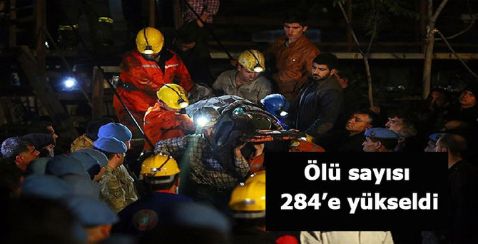 Ölü sayısı 284'e yükseldi