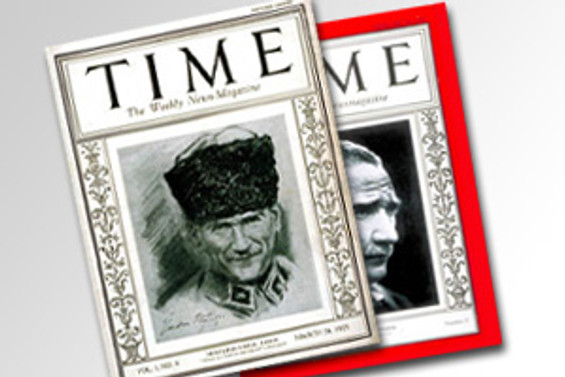 Time, Atatürk'ü kapak yaptı