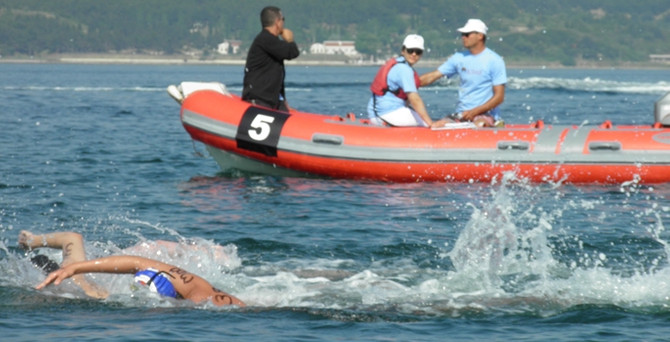 Türkiye Açık Su Yüzme Şampiyonası'nda 140 sporcu kulaç attı