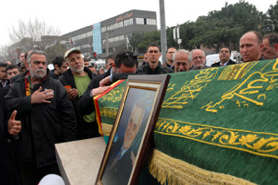 Özhan Canaydın uğurlandı