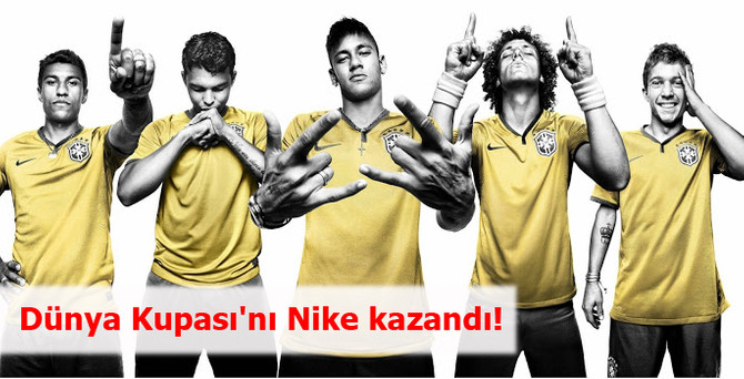 Dünya Kupası'nı Nike kazandı!