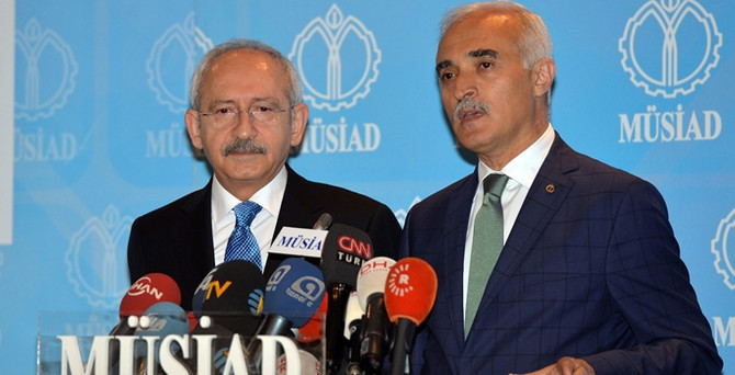 Kılıçdaroğlu, MÜSİAD ve TUSKON'u ziyaret etti