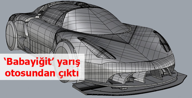 'Babayiğit' yarış otosundan çıktı