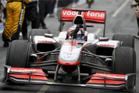 Avustralya'da Jenson Button güldü