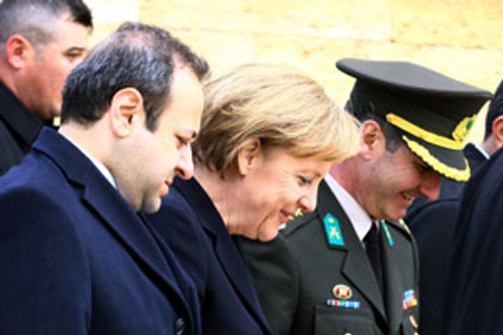 Almanya Başbakanı Merkel Türkiye'de