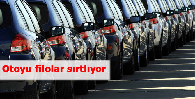 Otoyu filolar sırtlıyor