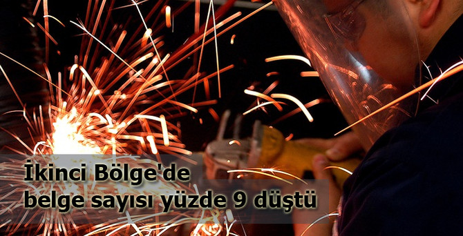İkinci Bölge'de belge sayısı yüzde 9 düştü