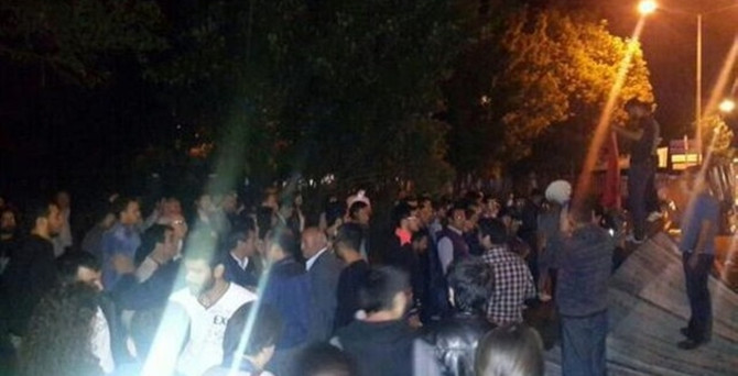 Amasya'da ağaç nöbeti