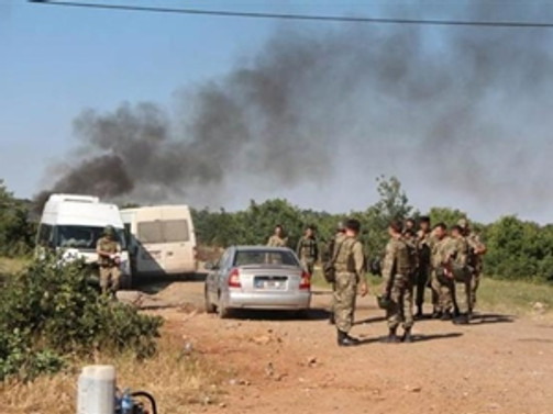 Lice'de 5 asker yaralandı