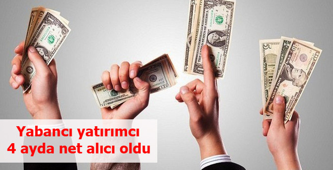 Yabancı yatırımcı mayısta 703.3 milyon dolar net alım yaptı
