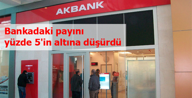 Şevket Sabancı, Akbank hissesi sattı