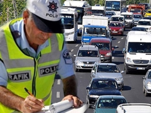 İstanbullu sürücülere ceza yağdı