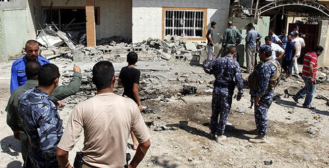 Irak'ta bombalı saldırı: 10 ölü, 68 yaralı