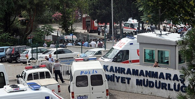Kahramanmaraş Emniyeti'nde patlama