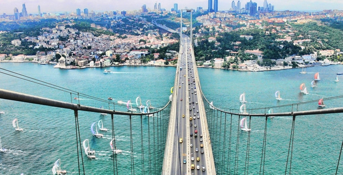 Boğaziçi Köprüsü'nde 40. yıl bakımı