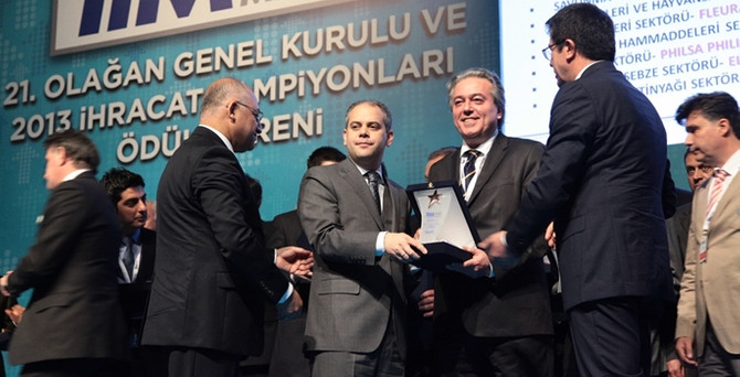 Su Ürünleri ve Hayvansal Mamuller Sektörü’nde ilk üç firma ödüllendirildi