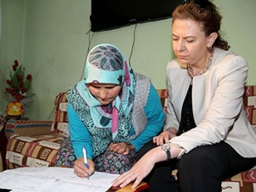 54 madenci aileye maaş bağlandı