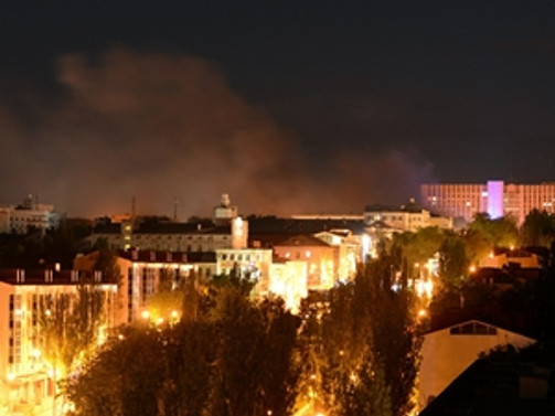 Ukrayna'nın Donetsk kentinde bombalı saldır