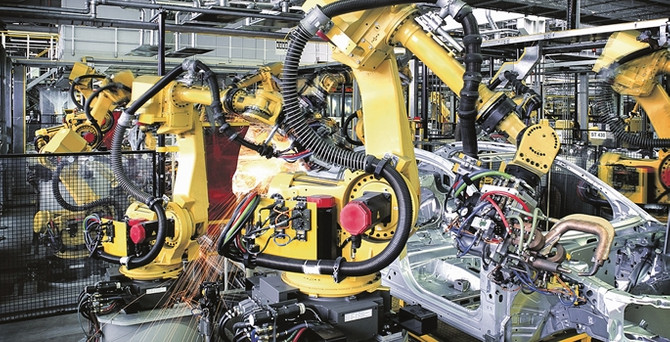 Endüstriyel üretimde robot istilası!