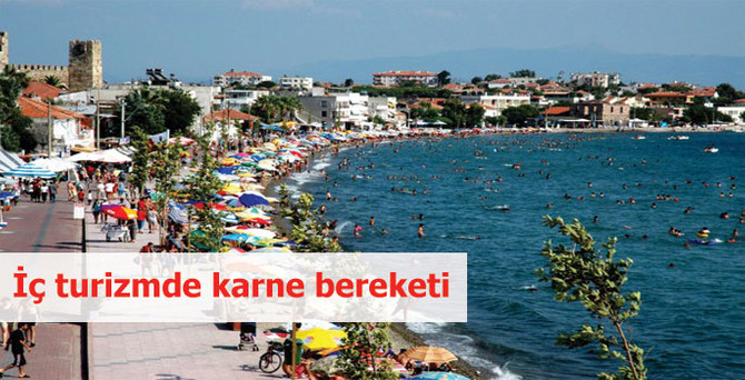 İç turizmde karne bereketi