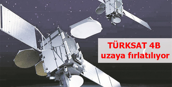 TÜRKSAT 4B uzaya fırlatılıyor