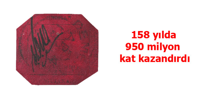 Bir pul, 9.5 milyon dolar etti