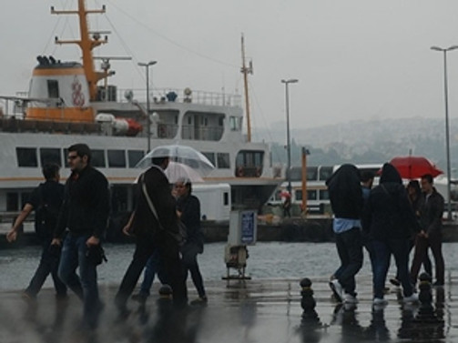İstanbul'da yağmur etkili oldu