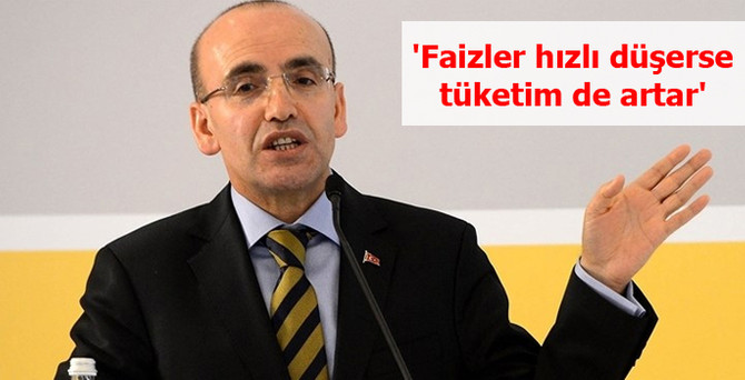 'Faizler hızlı düşerse tüketim de artar'
