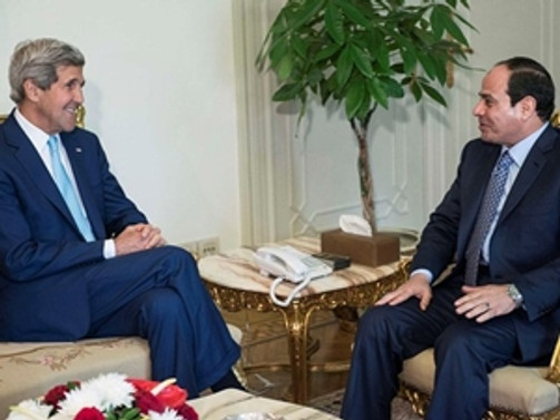 ABD Dışişleri Bakanı Kerry Mısır'da