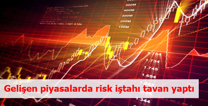 Gelişen piyasalarda risk iştahı tavan yaptı