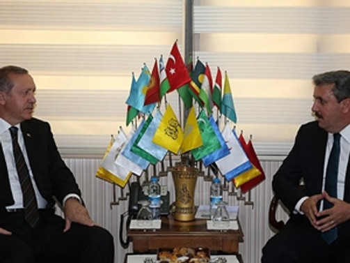 Erdoğan BBP'yi ziyaret etti