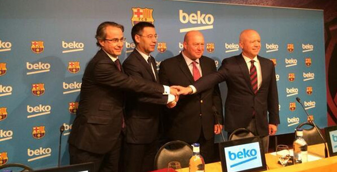 Beko, Barcelona'ya sponsor oldu