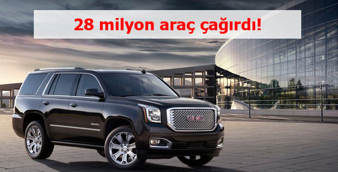 General Motors, 8,2 milyon aracını daha geri çağırıyor