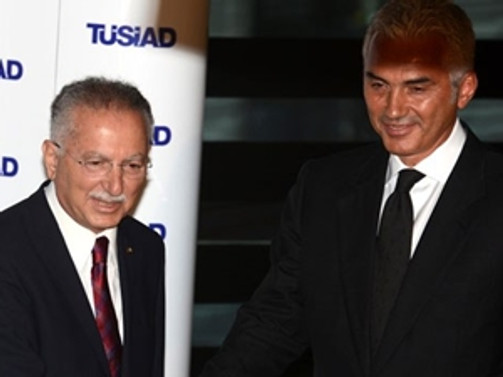 İhsanoğlu'dan TÜSİAD'a ziyaret