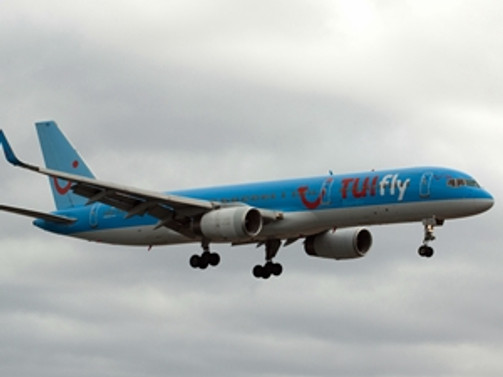 TUIfly Nordic, Gazipaşa'ya ilk seferini yaptı