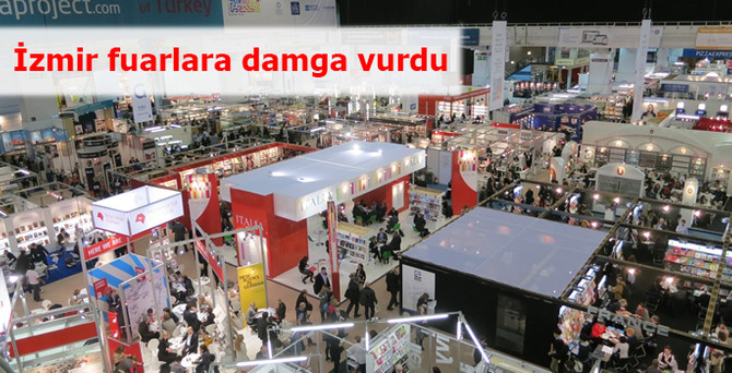 İzmir fuarlara damga vurdu
