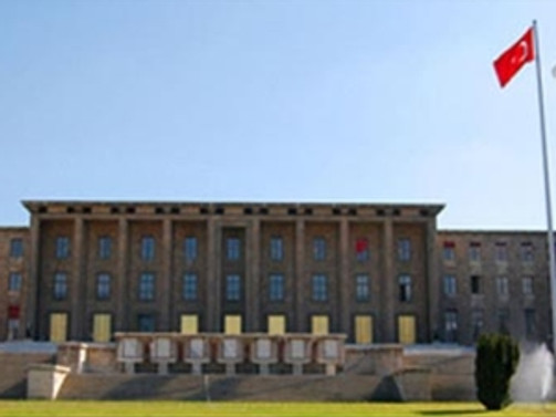 TBMM önünde Kobani eylemi