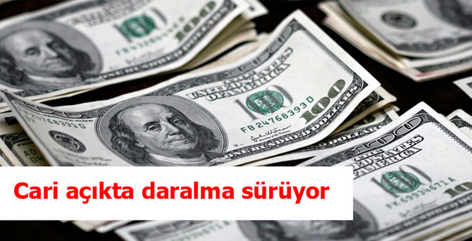 Cari açık mayısta 3.43 milyar dolar oldu
