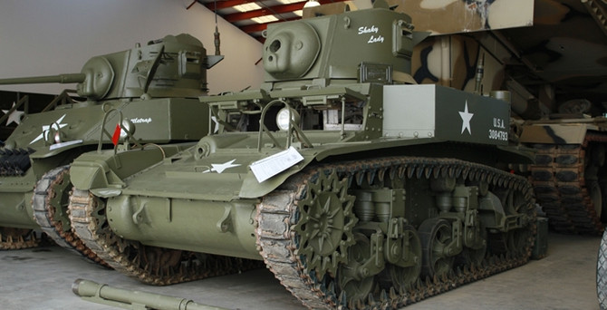 ABD'de eski tank ve askeri araçlar açık artırmada