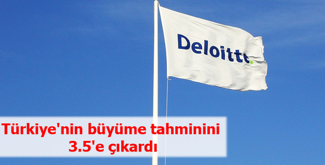 Türkiye'nin büyüme tahminini 3.5'e çıkardı