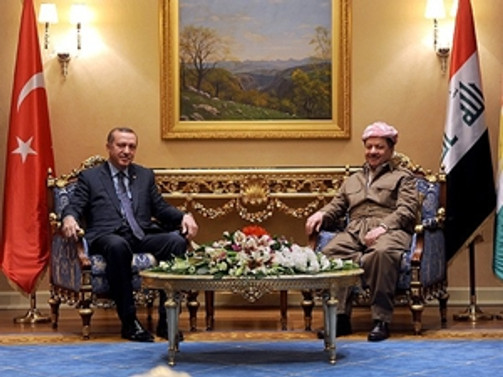 Erdoğan, Barzani ile görüştü