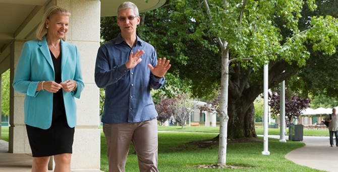 IBM ve Apple'ın rekabeti işbirliğine dönüştü