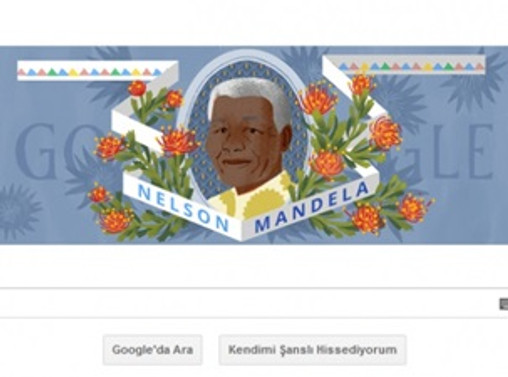 Google Nelson Mandela'yı unutmadı